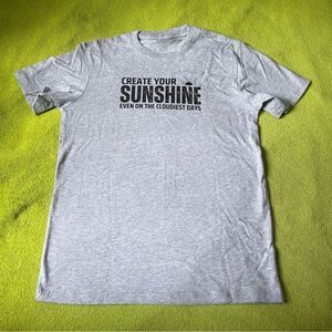 Unbranded Men's Grey and Black T-shirt